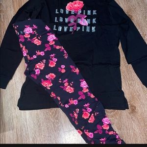 New vs pink outfit